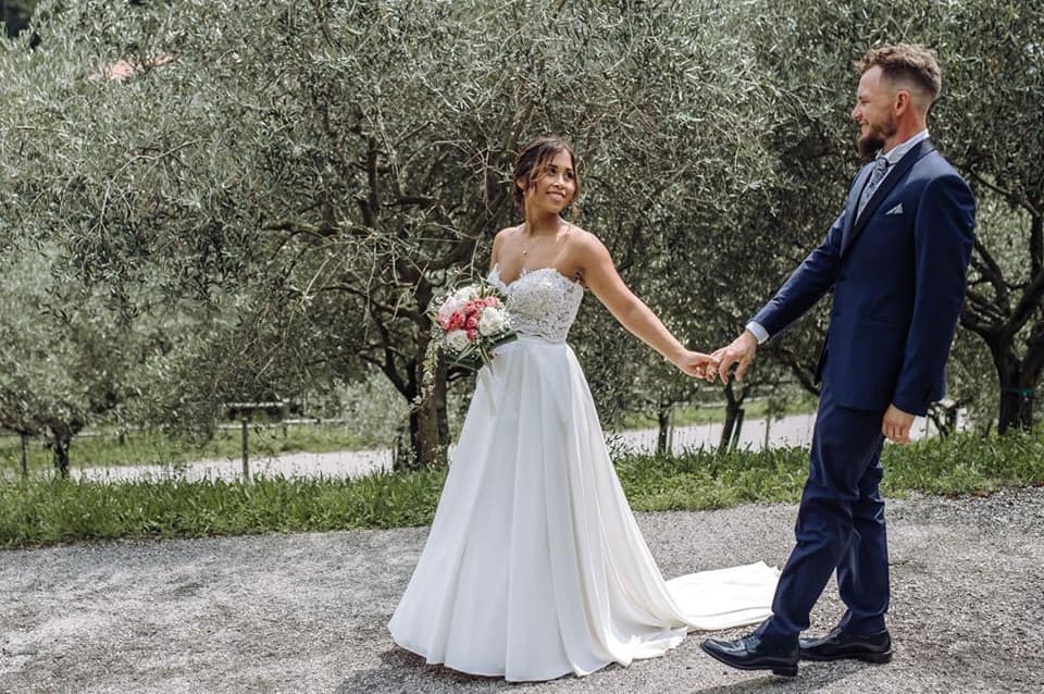 abito da sposa su misura elena spose per elisa san biagio